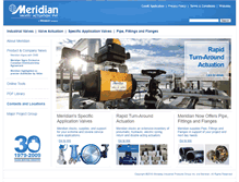 Tablet Screenshot of meridianvalve.mediathree.net